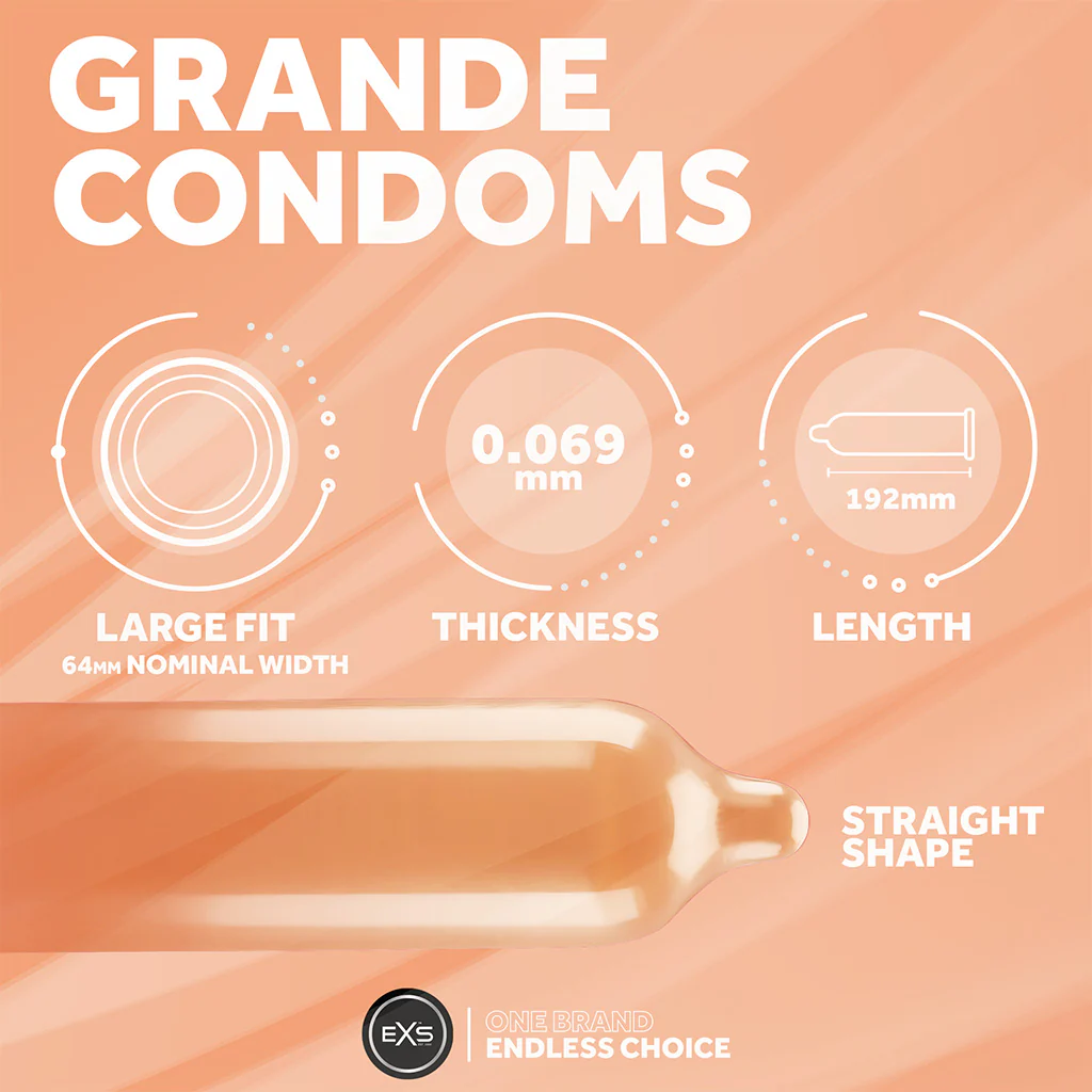 EXS Grande Extra Large Condoms - Image 4