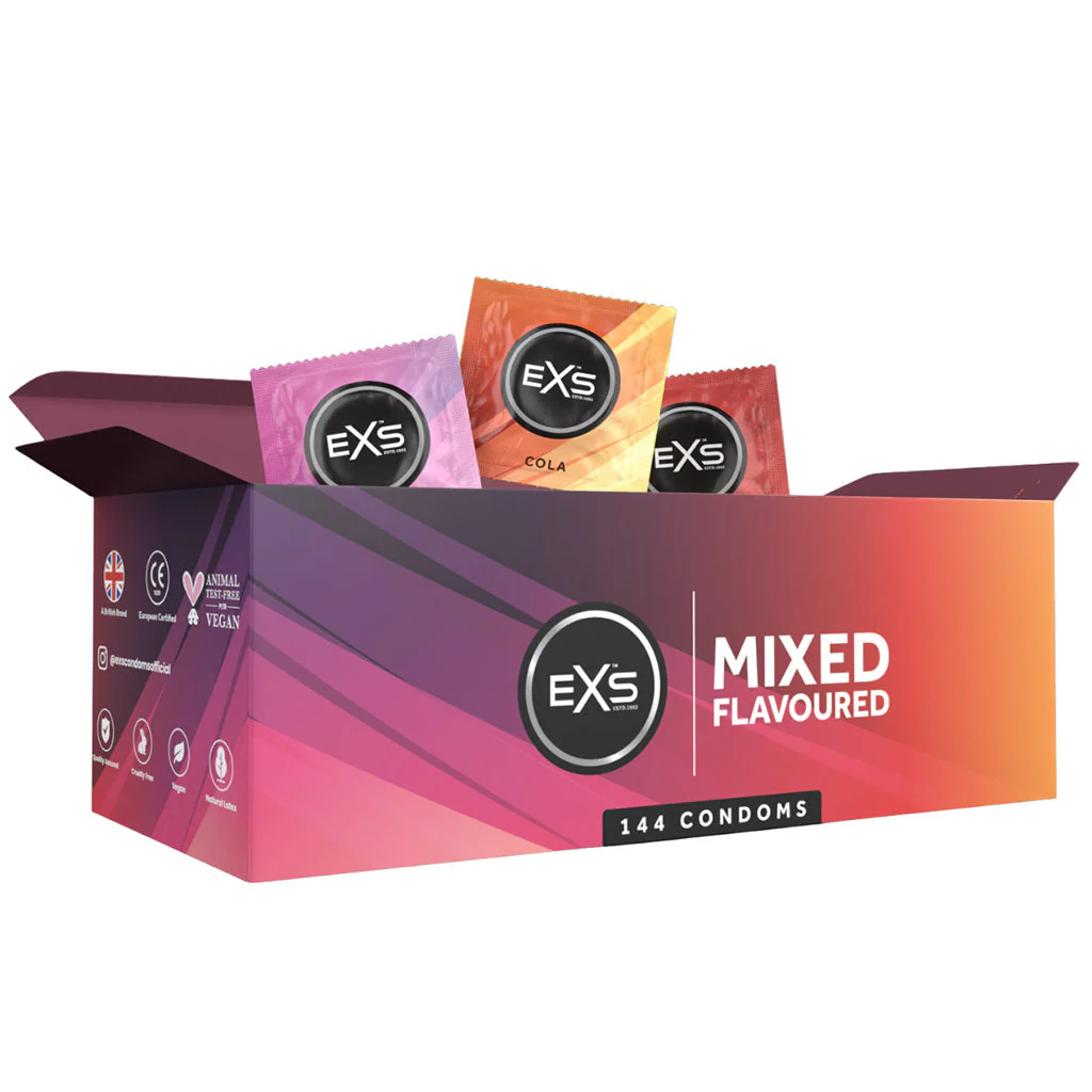 EXS Mixed Flavoured Condoms - Image 5
