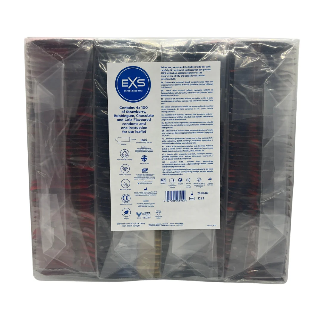 EXS Mixed Flavoured Condoms - Image 6