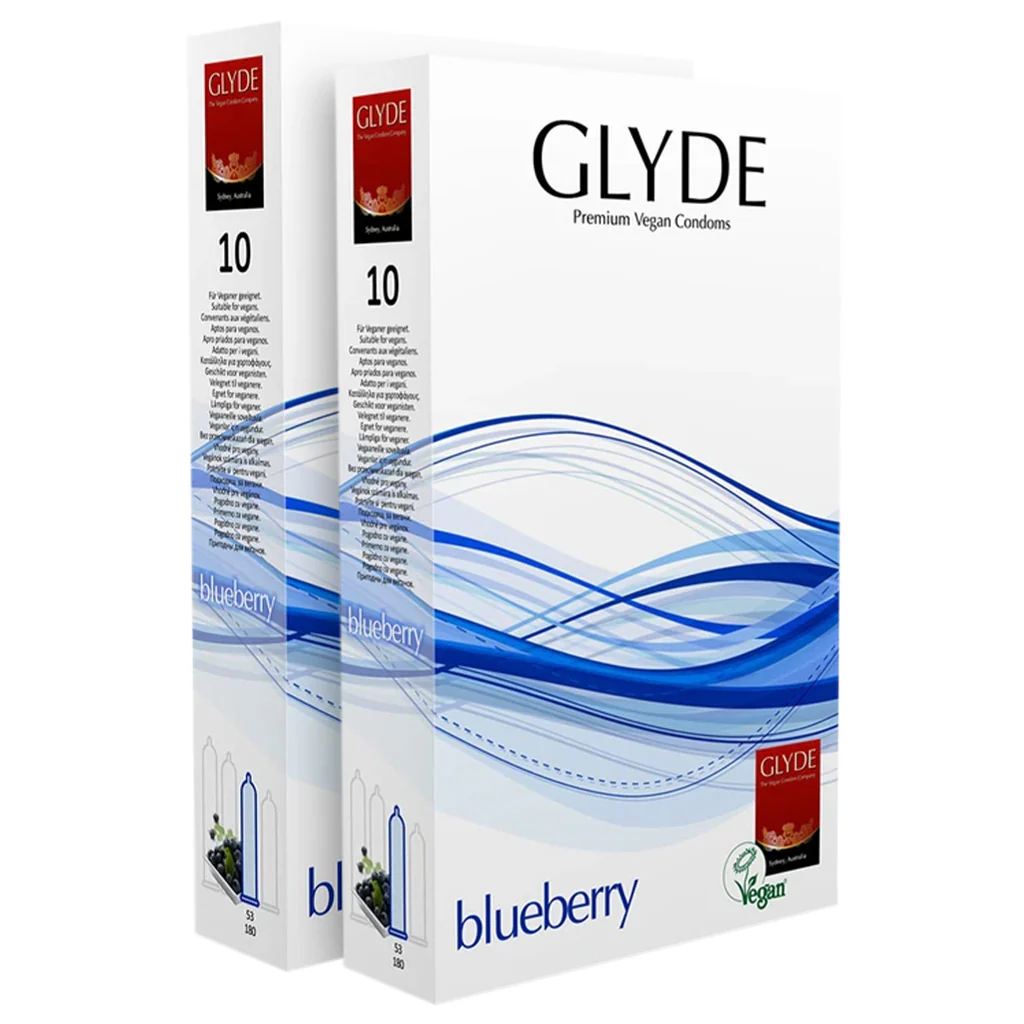 Glyde Blueberry Condoms - Image 4