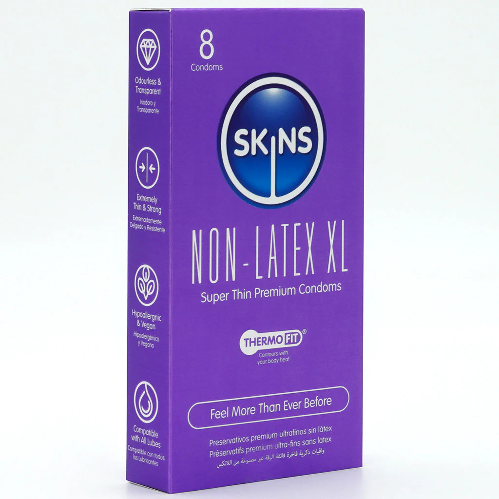 Skins Non-Latex XL Condoms - Image 2