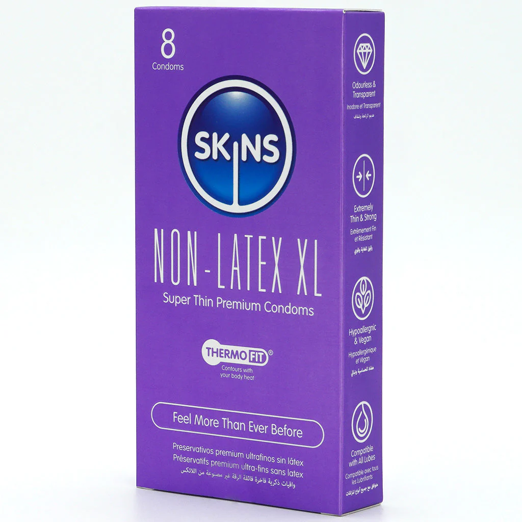Skins Non-Latex XL Condoms - Image 3