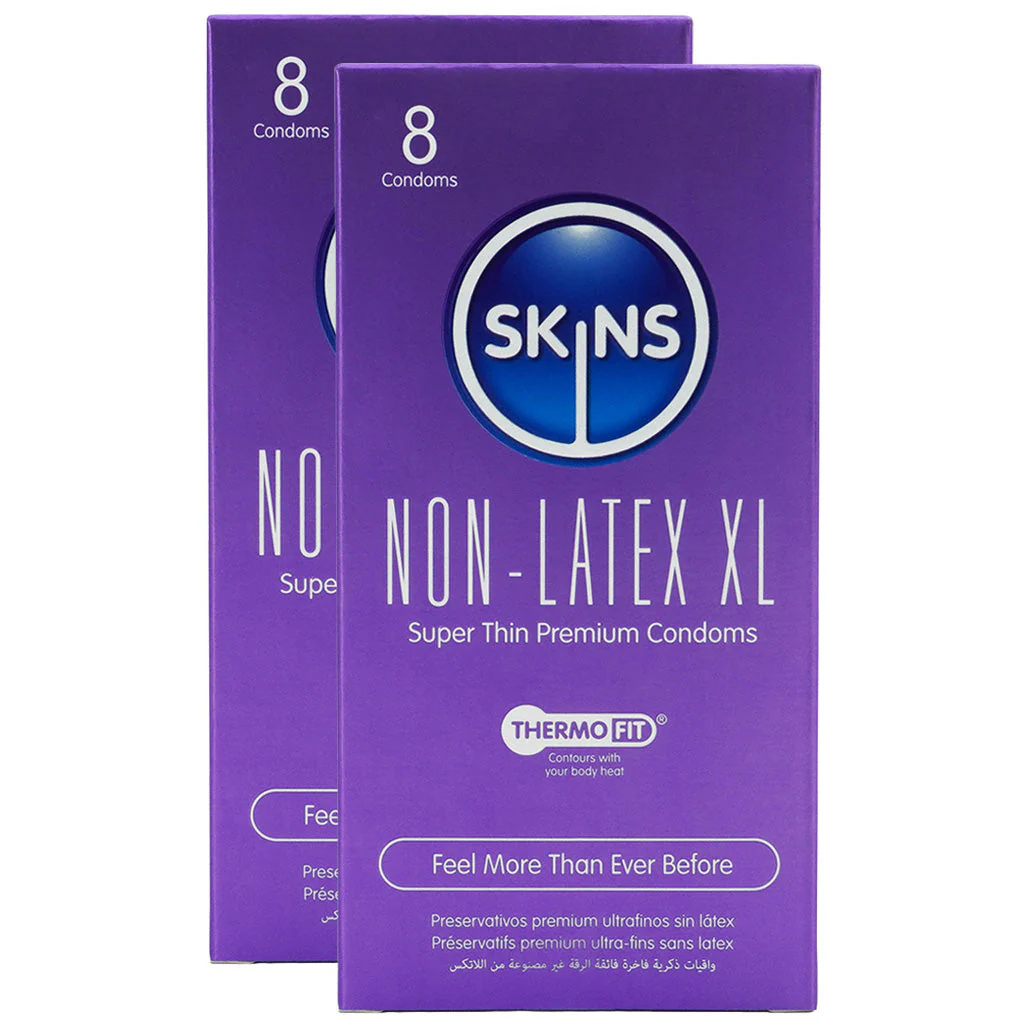 Skins Non-Latex XL Condoms - Image 6