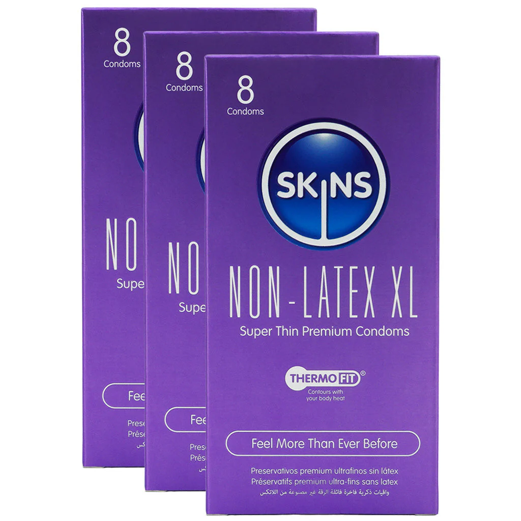Skins Non-Latex XL Condoms - Image 7